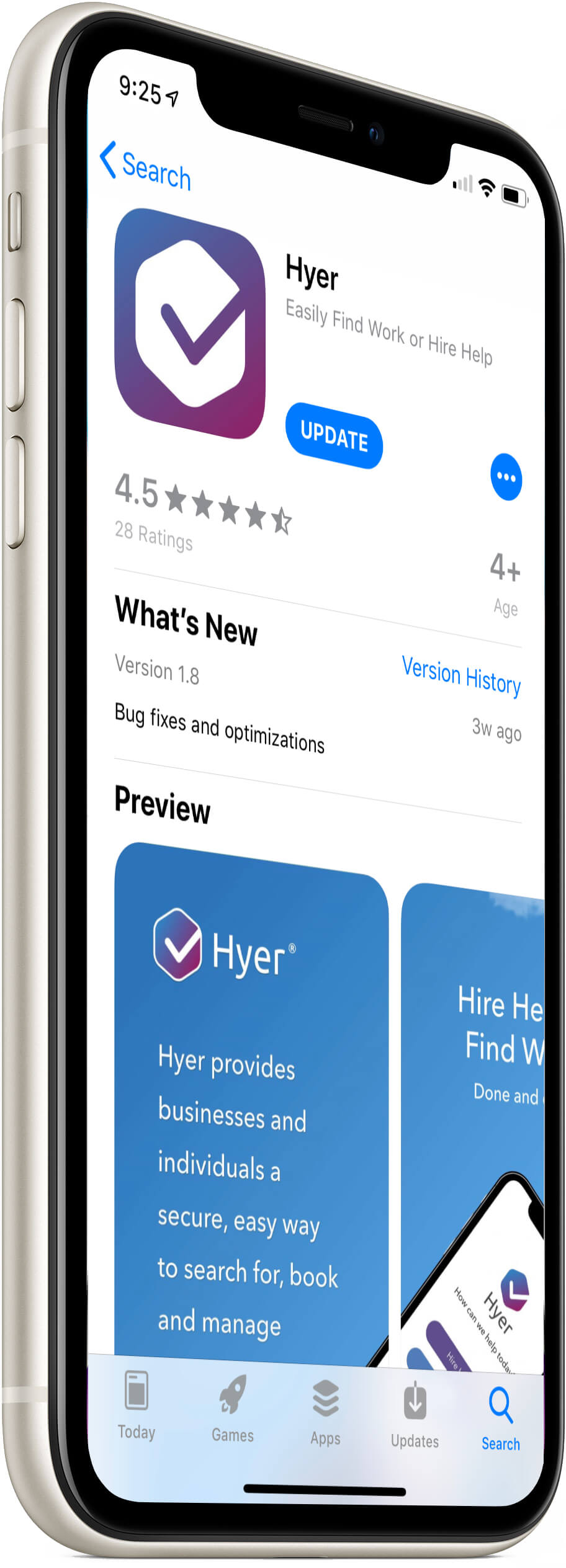 ux hyer-app-store-hero